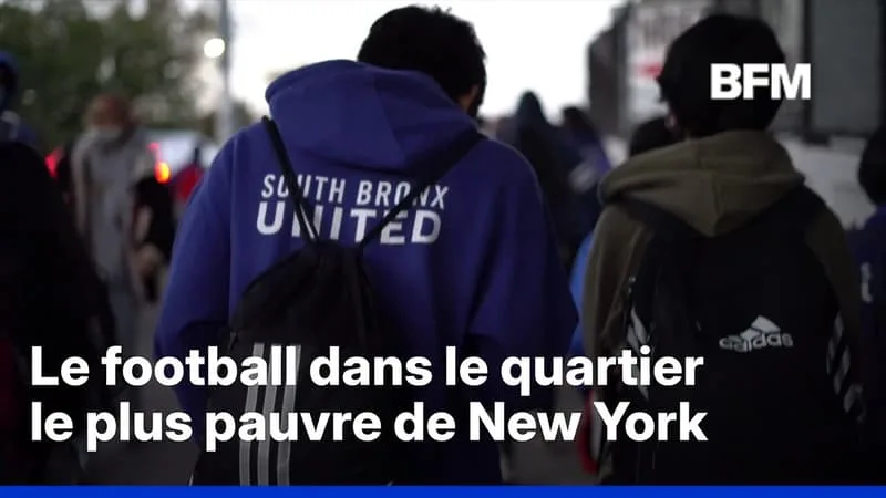 DANS LE SUD DU BRONX, LE FOOTBALL POUR SORTIR LES JEUNES DE LA PRÉCARITÉ