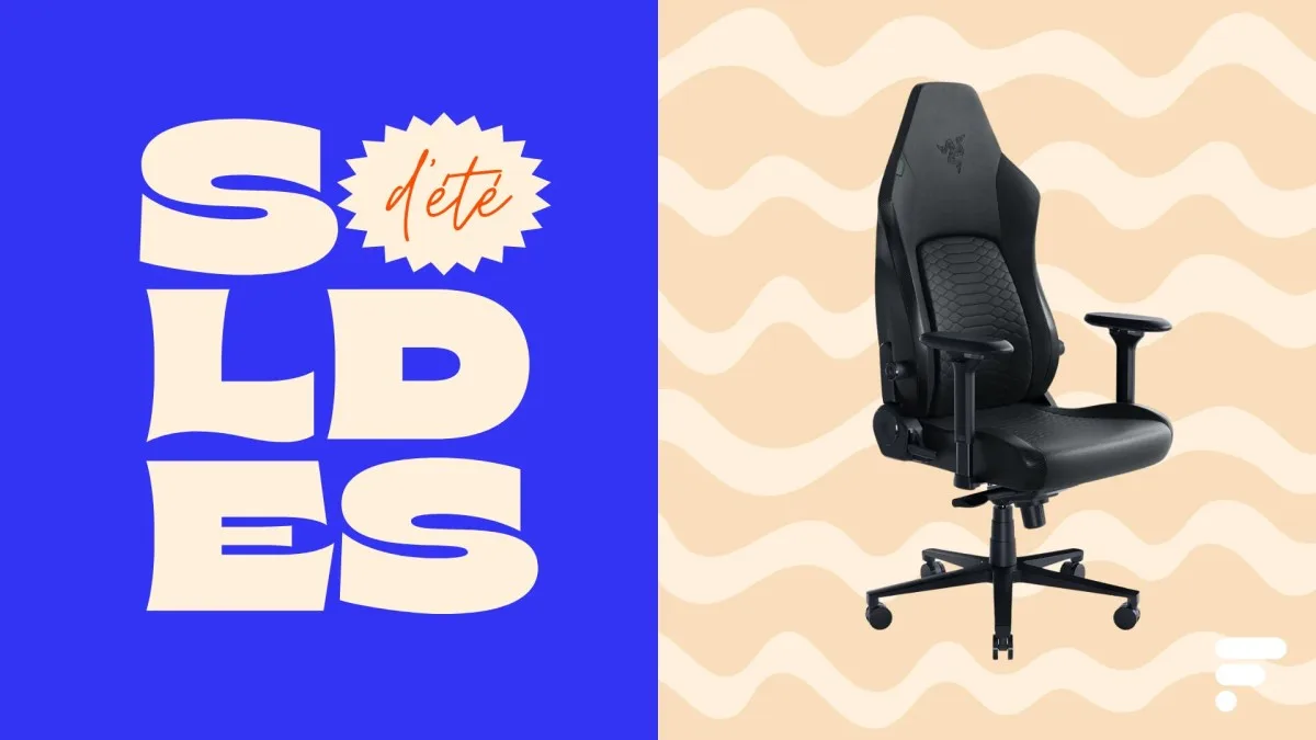 FNAC RETIRE 250 € À CETTE CHAISE GAMING RAZER DOTÉ D’UN EXCELLENT SOUTIEN LOMBAIRE LORS DES SOLDES