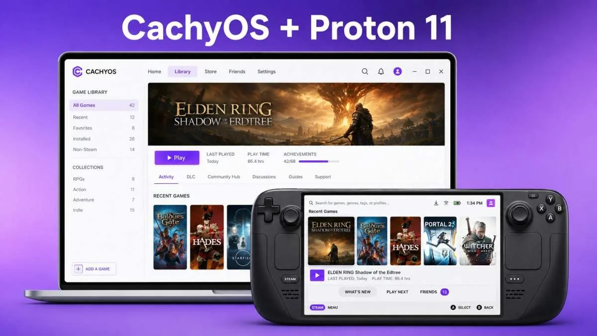 PROTON 11 : LE GAMING SOUS LINUX VIENT ENFIN DE DEVENIR… DU GAMING