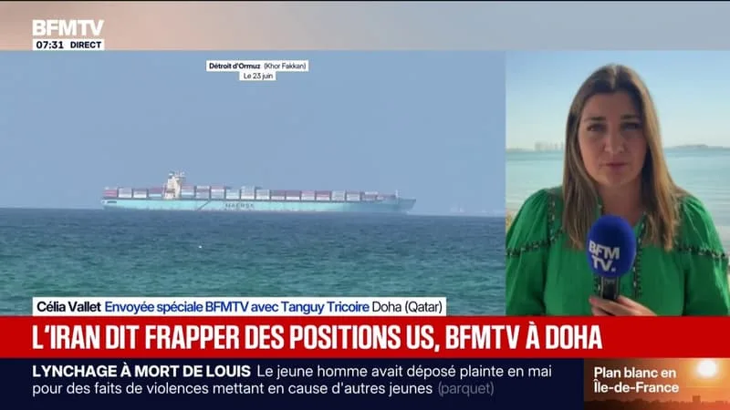 GUERRE AU MOYEN-ORIENT: LES GARDIENS IRANIENS DE LA RÉVOLUTION DISENT AVOIR AVOIR FRAPPÉ DES POSITIONS MILITAIRES AMÉRICAINES DANS LE GOLFE