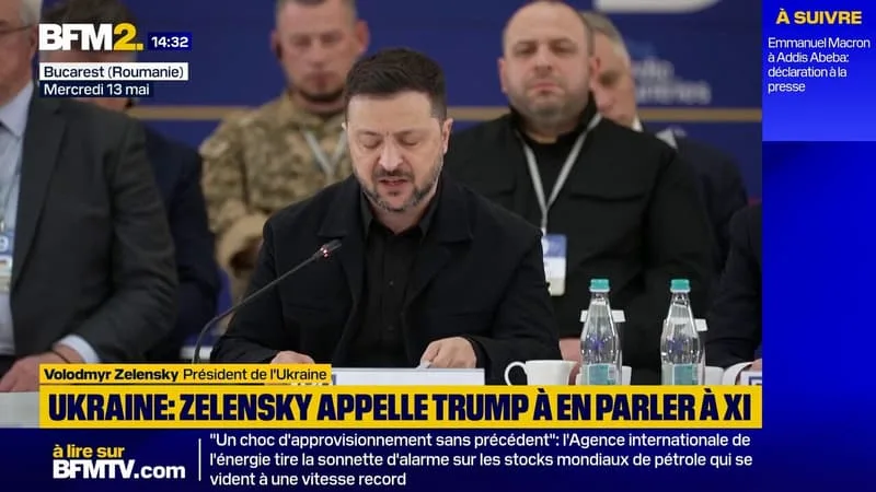DONALD TRUMP EN CHINE: VOLODOMYR ZELENSKY ESPÈRE QUE LE PRÉSIDENT AMÉRICAIN PARLERA DE LA FIN DE LA GUERRE EN UKRAINE À XI JINPING