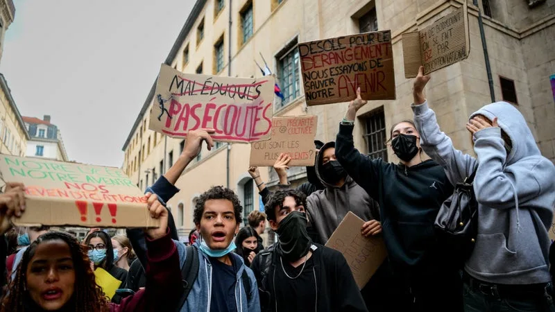 DIRECT. COLÈRE LYCÉENNE: NOUVELLE JOURNÉE DE MOBILISATION À LYON, LES CHAUFFEURS DE BUS ÉGALEMENT EN GRÈVE