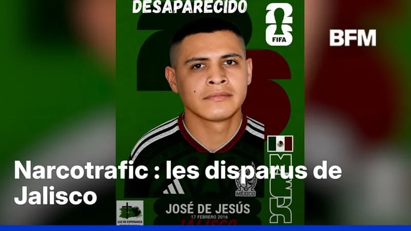 NARCOTRAFIC: CES MEXICAINS DISPARUS DEVIENNENT DES CARTES À COLLECTIONNER POUR LE MONDIAL