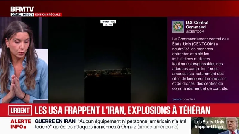 MOYEN-ORIENT: LE CENTCOM AFFIRME QUE LES FORCES AMÉRICAINES ONT « RIPOSTÉ » APRÈS DES ATTAQUES IRANIENNES