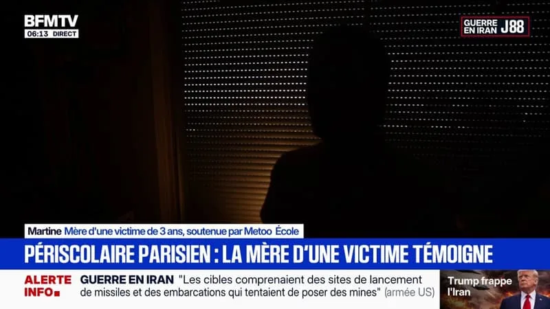 « J’AI COMPRIS QUE C’ÉTAIT TRÈS GRAVE »: LA MÈRE D’UNE VICTIME D’UN ANIMATEUR DU PÉRISCOLAIRE PARISIEN TÉMOIGNE