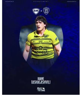 RC VANNES. UN INTERNATIONAL GÉORGIEN RENFORCE LA 3E LIGNE POUR LE TOP 14