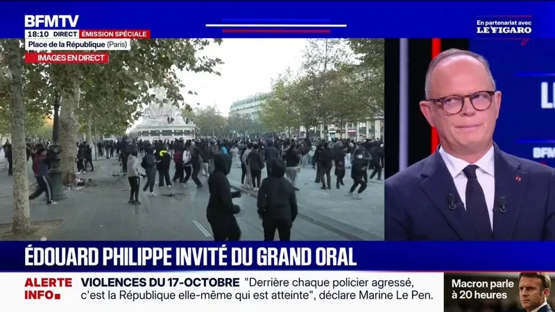 JOURNÉE DU 17 OCTOBRE: « IL Y A DES SENTIMENTS MÊLÉS, LA COLÈRE, LA TRISTESSE ET L’EMPATHIE », DÉCLARE ÉDOUARD PHILIPPE, CANDIDAT HORIZONS À LA PRÉSIDENTIELLE