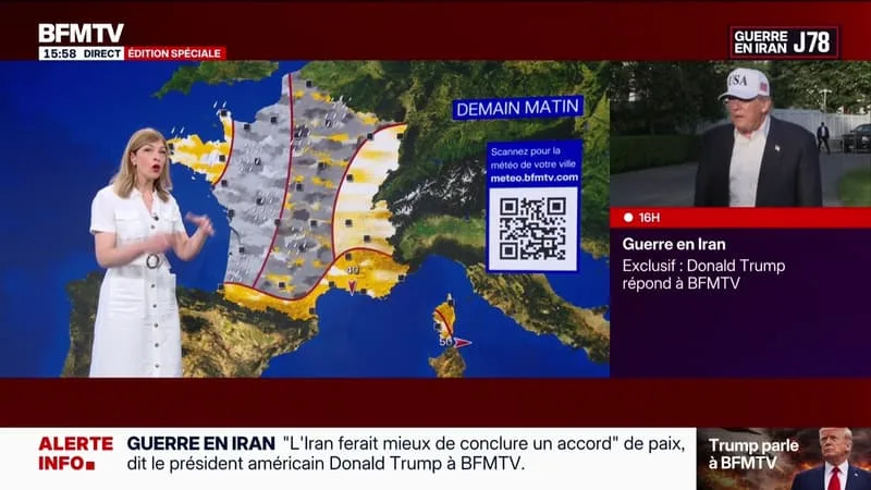LA MÉTÉO POUR CE DIMANCHE 17 MAI 2026