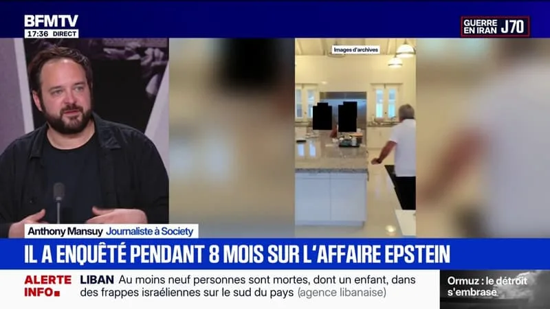 APPARTEMENT PARISIEN DE JEFFREY EPSTEIN: “LA PLUPART DES AGRESSIONS SEXUELLES SE PASSAIENT DANS LA SALLE DE MASSAGE”, RACONTE ANTHONY MANSUY, JOURNALISTE À SOCIETY