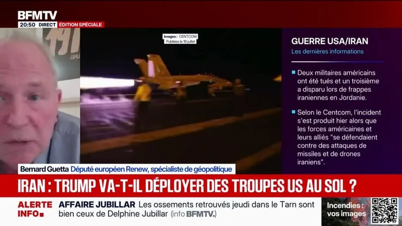 GUERRE AU MOYEN-ORIENT: « JE CRAINS QU’ON NE SOIT PLUS DANS UNE SITUATION MAÎTRISÉE », ESTIME BERNARD GUETTA, DÉPUTÉ EUROPÉEN RENEW