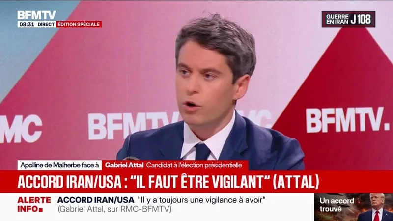 LA FRANCE DOIT PARTICIPER « À L’OUVERTURE » ET « À LA SÉCURISATION » DU DÉTROIT D’ORMUZ, SOULIGNE GABRIEL ATTAL