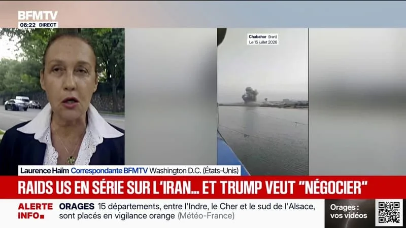 APRÈS UNE SÉRIE DE RAIDS AMÉRICAINS SUR L’IRAN, DONALD TRUMP ESPÈRE QUE TÉHÉRAN REVIENNE « TRÈS VITE » À LA TABLE DES NÉGOCIATIONS